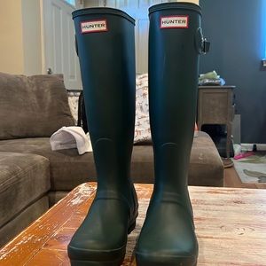 Hunter Green Hunter Rain Boots